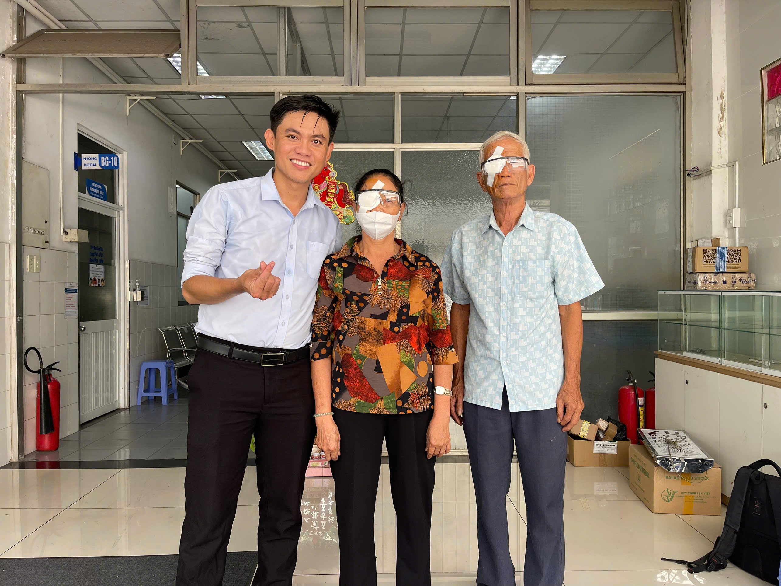 Tâm đồng hành phụng sự vì đôi mắt sáng của bệnh nhân